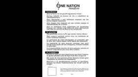 One Nation: Un Non Projet Non Abouti by TheLanasitra/Madame Wallace